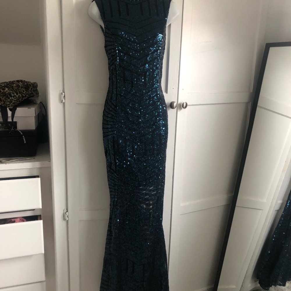 Sequin Prom Dress - Picture 5 of 5